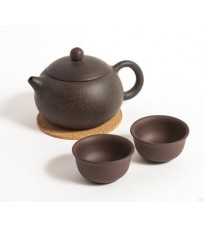 Чайник и пиалы из исинской глины "Цинсинь"