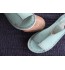 Стильные пляжные кожаные сандали