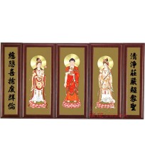 Медная гравюра Три женщины